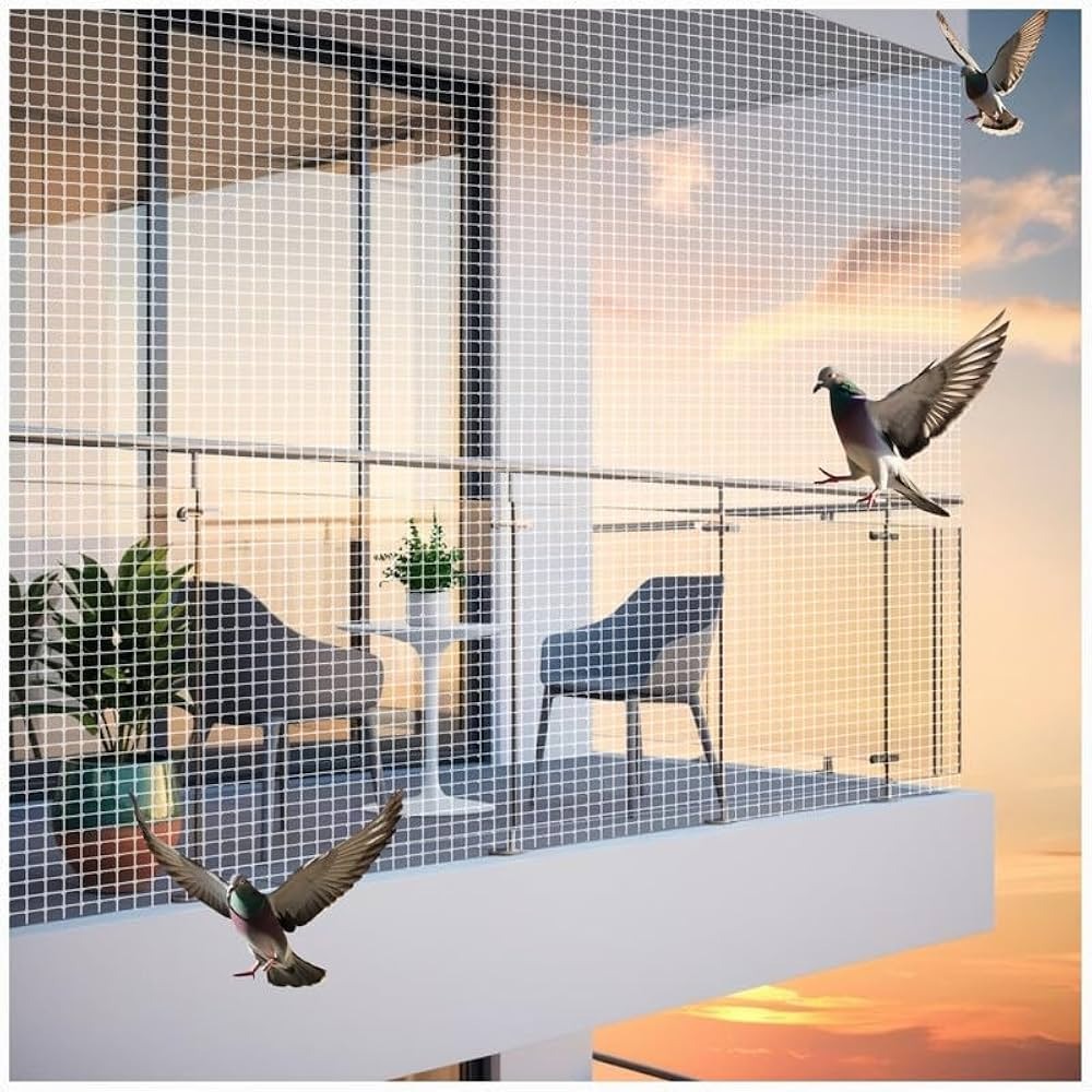 Anti Bird Nets Installation in Chennai by GSA Enterprises – Premium Pigeon Protection Nets for Balconies, Windows, and Open Spaces
