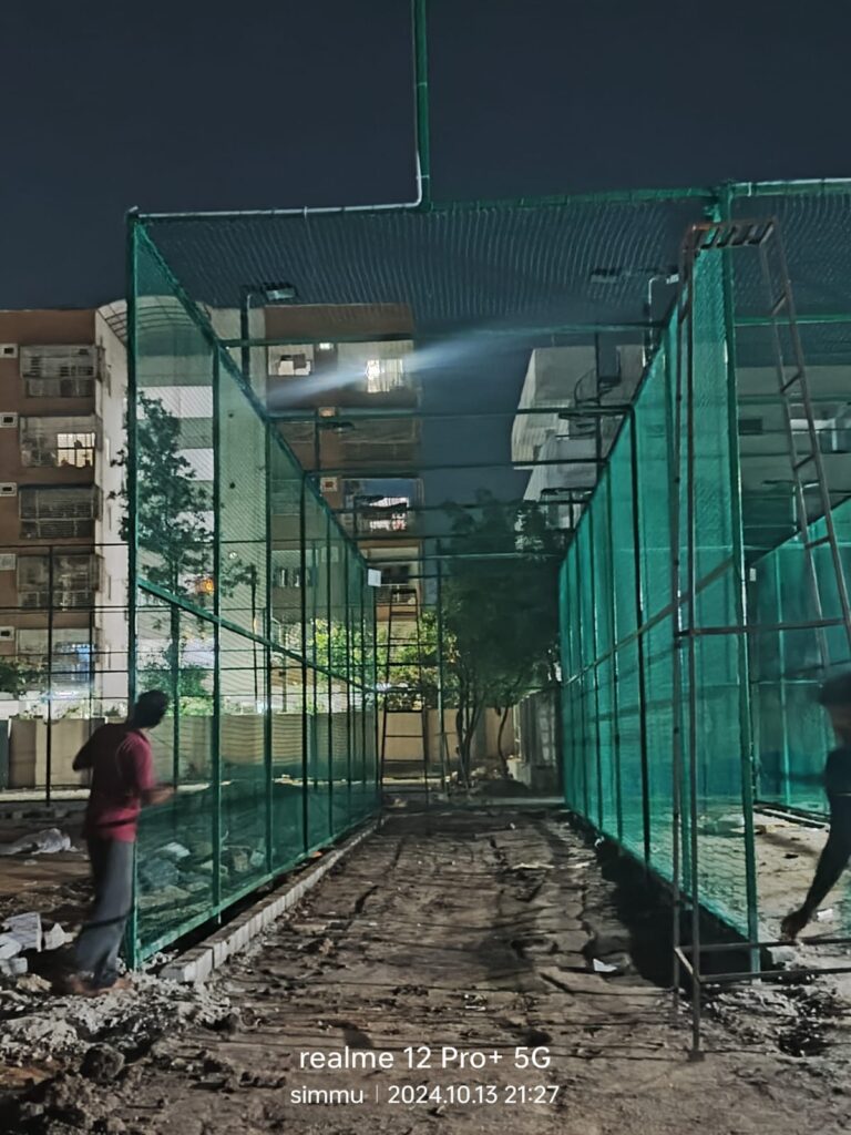 Sports Nets Installation in Coimbatore by GSA Enterprises for Cricket Football and Multi Sports Facilities