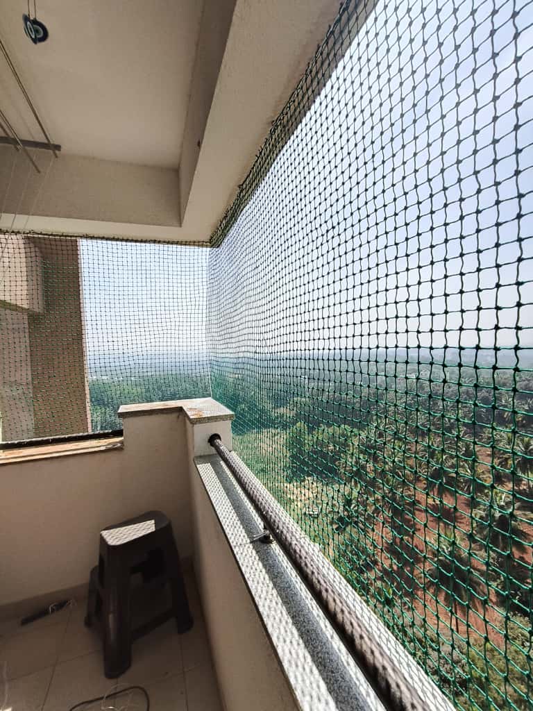Trusted Pigeon safety nets in Chennai. Installation Done By GSA Enterprises, Chennai