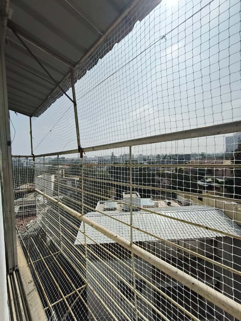 Cat Safety Nets Installation in Chennai by GSA Enterprises for Pet Friendly Homes