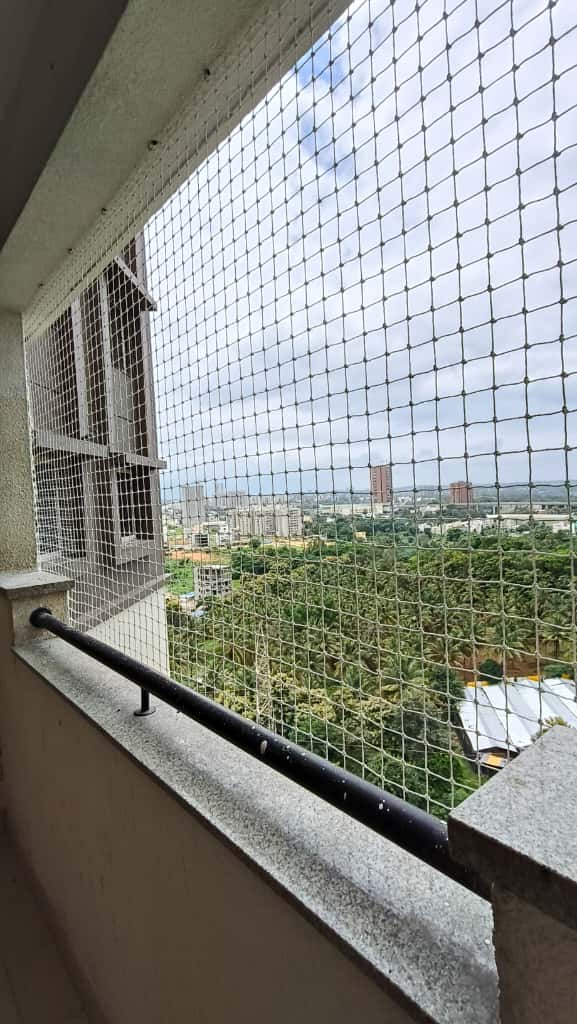 Anti-bird control net installation in Coimbatore for effective pigeon prevention