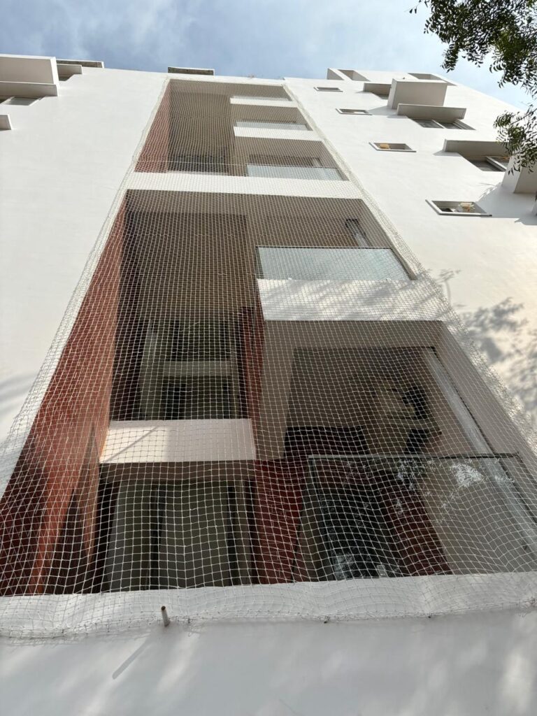 GSA Enterprises Chennai Installed Industrial Safety Nets In Coimbatore using quality nets.