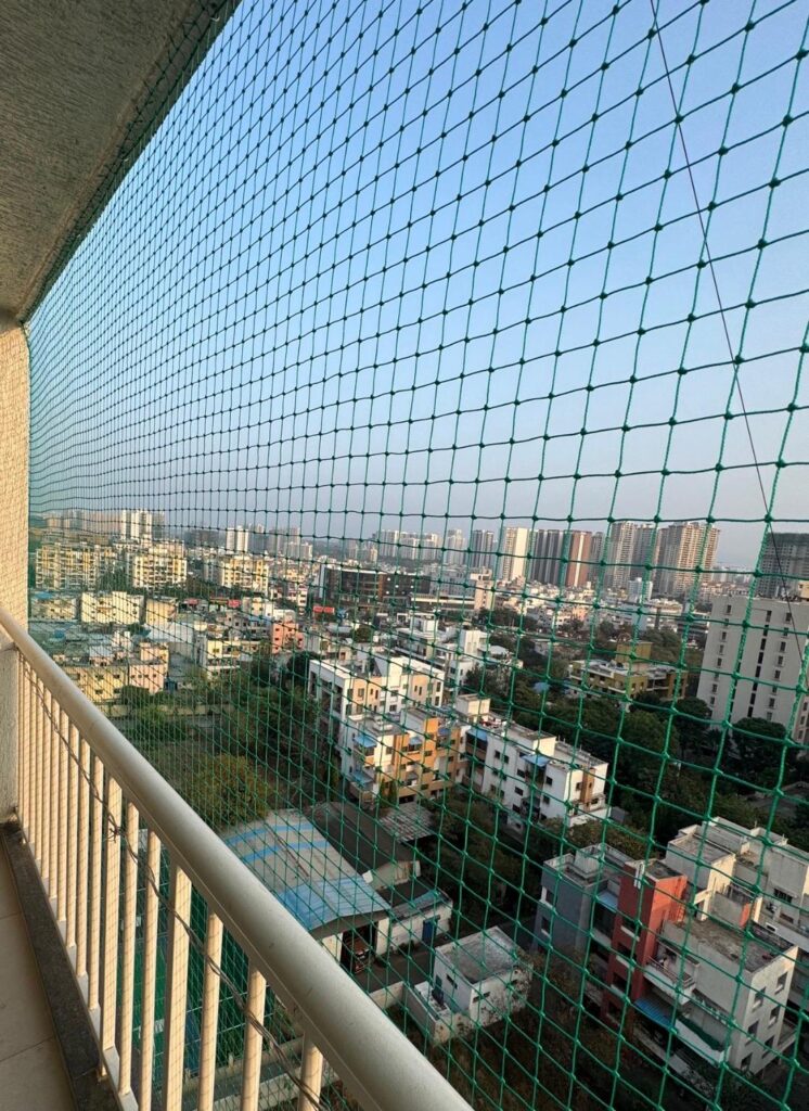 Balcony safety nets in Chennai, GSA Enterprises, Done By Expert Boys In Chennai