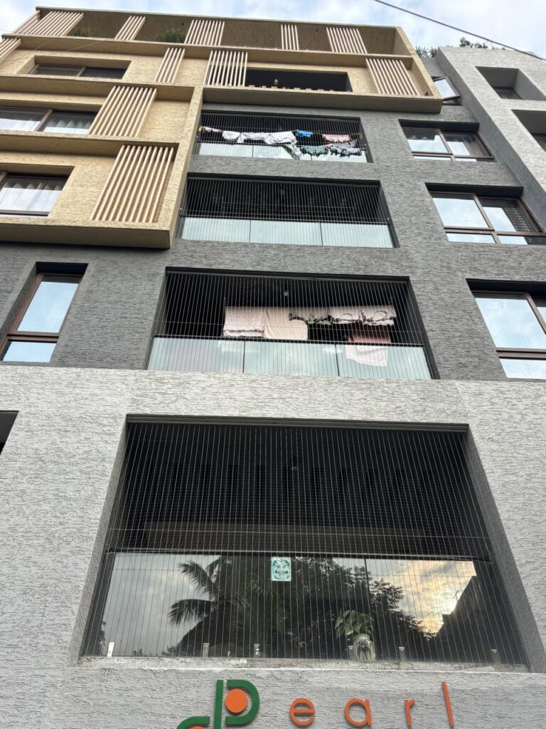 Weather-resistant bird net installation service in Velachery