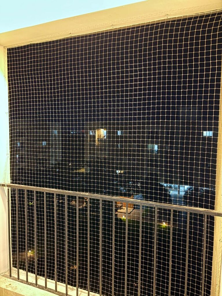 bird netting installation in chennai by GSA Enterprises in chennai