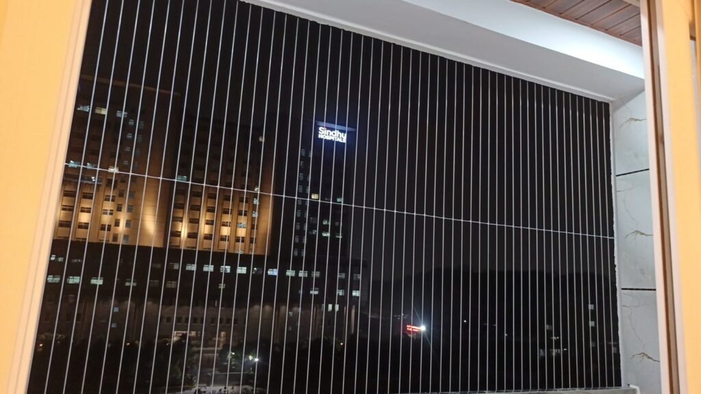 Invisible grill for balcony in Madurai, Price by GSA Enterprises