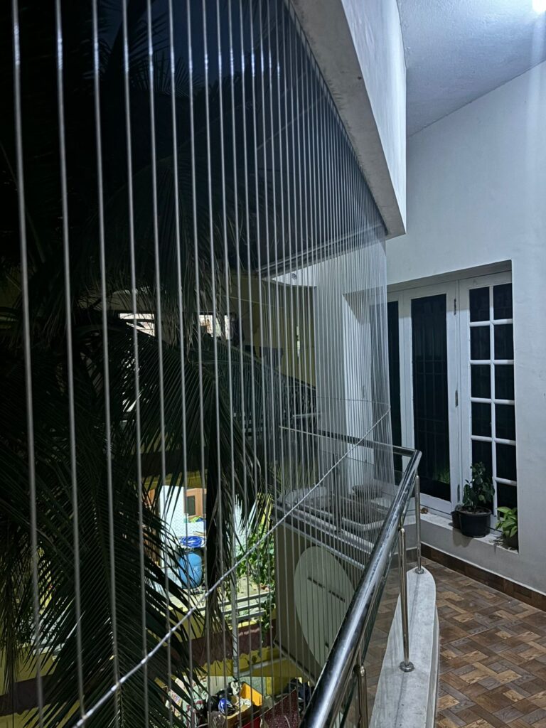 SS Invisible grill for balcony in Coimbatore by GSA Enterprises